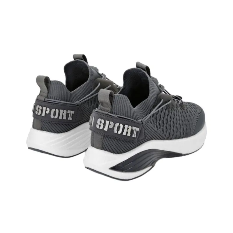 PLEIN SPORT Low Top Casual Shoes Unisex Dark Gray-3