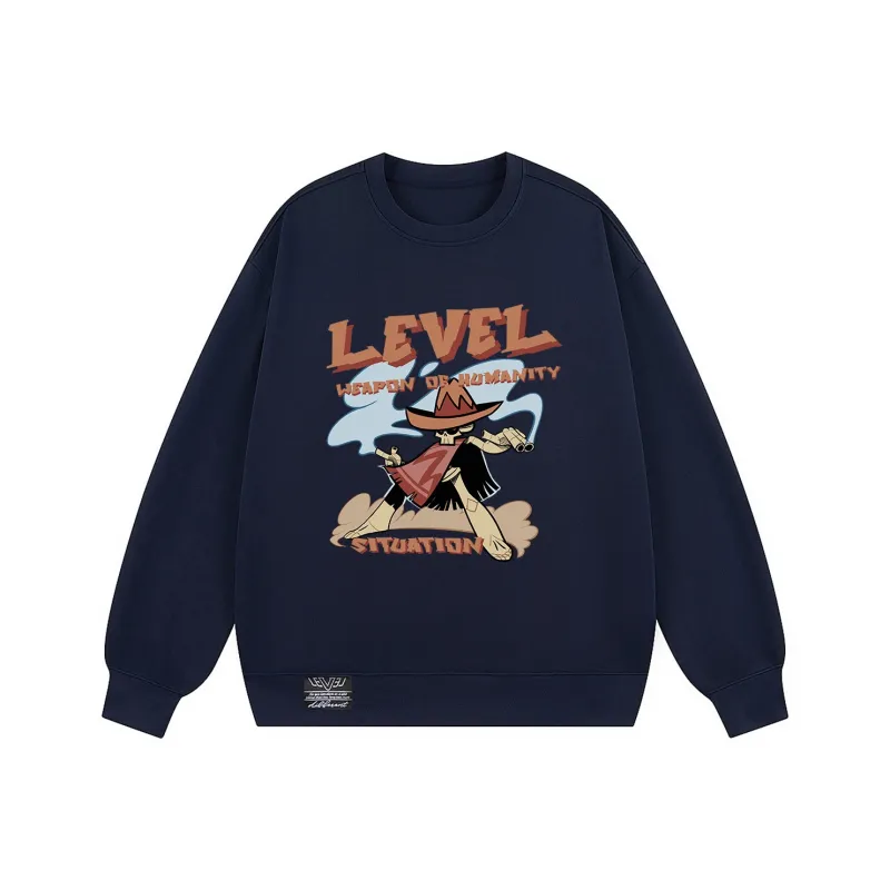 LEVEL RELAX Series Sweatshirts Unisex-10