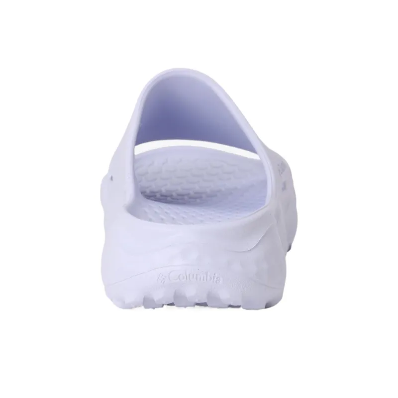 Columbia Quick Dry Slide Slippers Women's White Purple-4