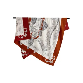 MITHAOL KUSC Silk Scarves Women's
