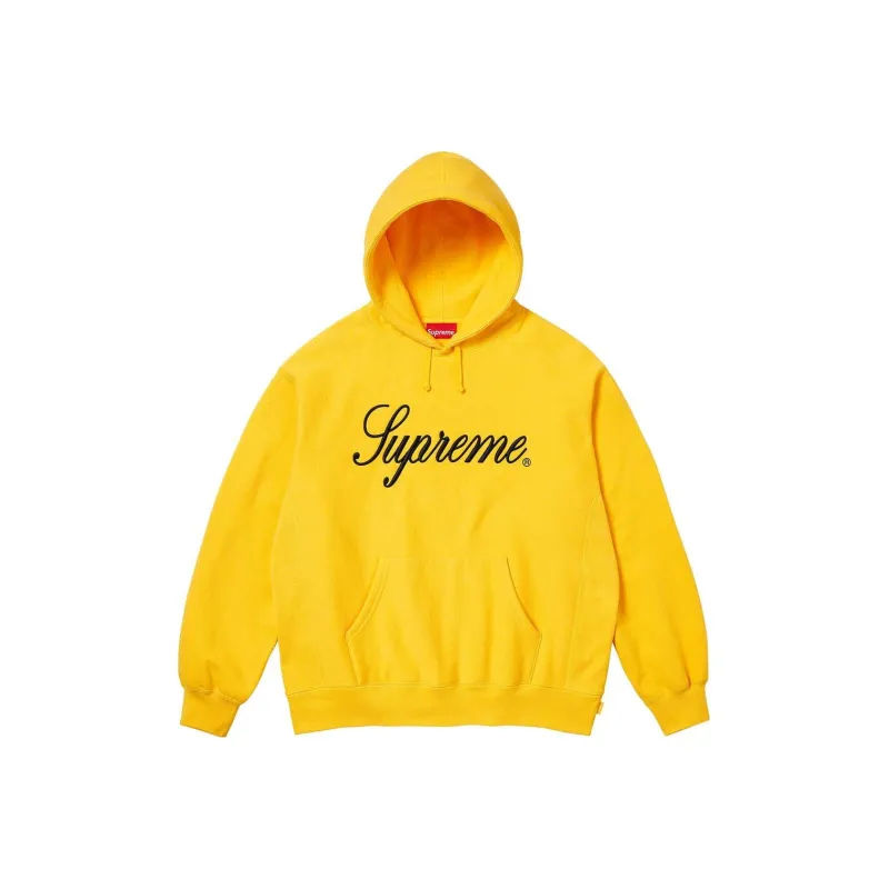 Supreme Raised Script Hooded Sweatshirt-7