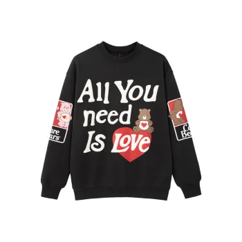 Carebears X AMONSTER Sweatshirts Unisex Dark Gray