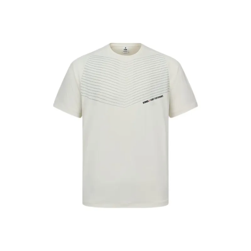 K·SWISS T Shirts Men Cream-0