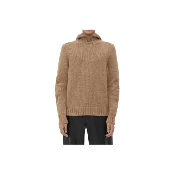 Bottega Veneta Hooded Knitted Jumper