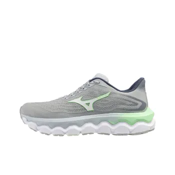 Mizuno WAVE HORIZON 8 Slip Resistant And Abrasion Resistant Support Low Top Running Shoes Men's Gray Green