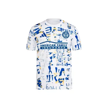 Adidas Free Shipping With AdiClub Los Angeles Fc Mls Kick Childhood Cancer Pre-Match Jersey