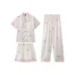 YR1042# Three-Piece Set-Apricot
