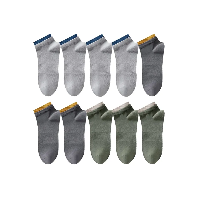 Cotton Gene Ankle Socks Men's Multiple Pairs Combo Set-31