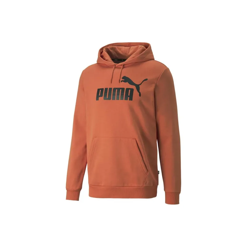PUMA ESS BIG LOGO HOODIE FL S Sweatshirt Men's Orange-0