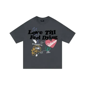 PAULASARA T Shirt Unisex Carbon Gray