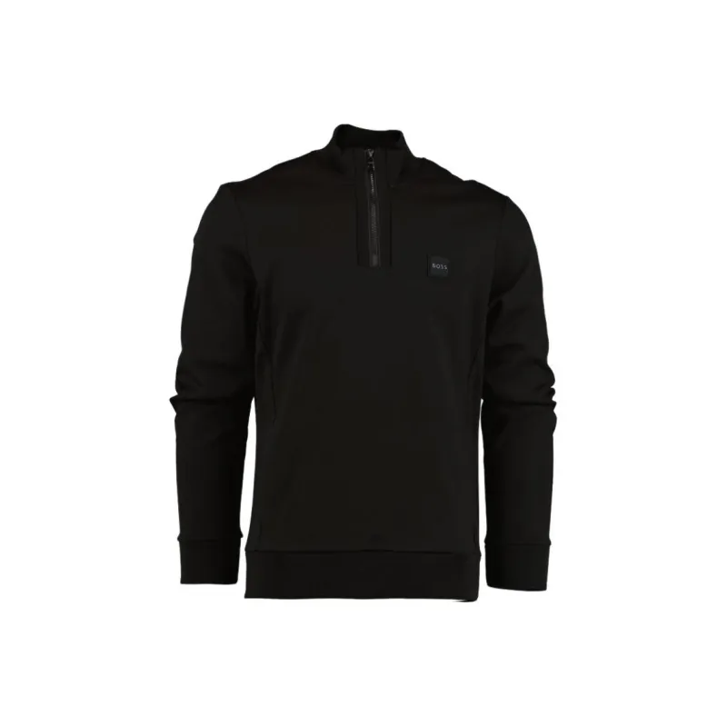 HUGO BOSS Logo Patch Long Sleeved Sweatshirt-0