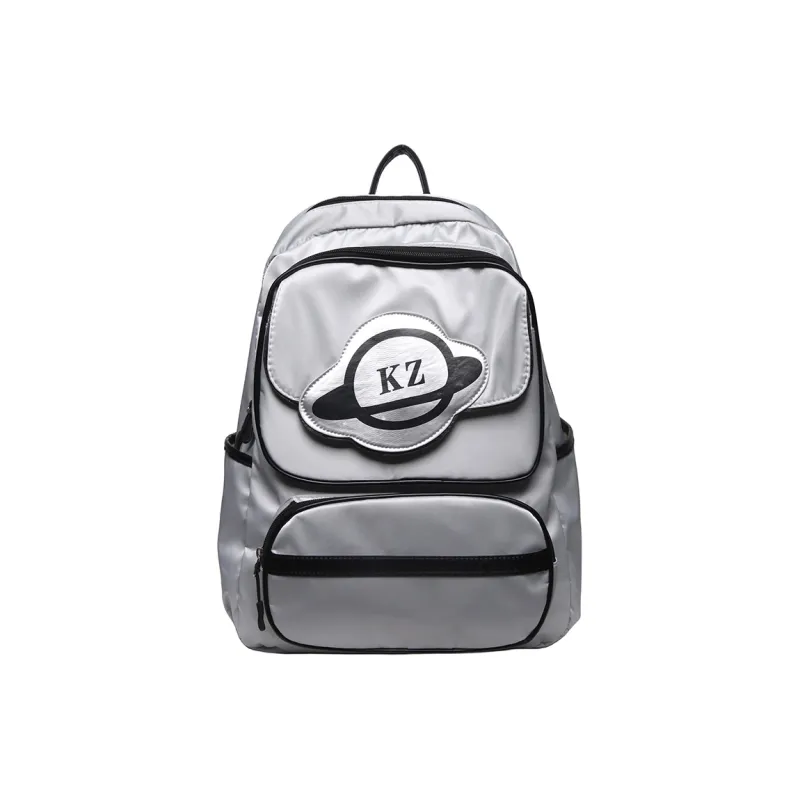 XIANGSU PU Backpack Unisex Pink/Fuchsia/Gray/Black-12