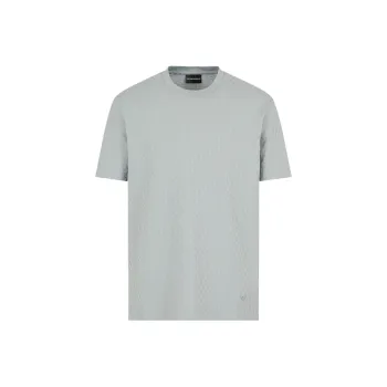 ARMANI EXCHANGE 3D effect Asv Embossed Jacquard Jersey T shirt