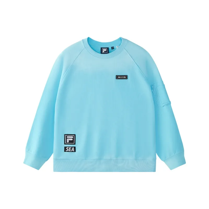 FILA FUSION Sweatshirt Unisex Hayes Blue-0