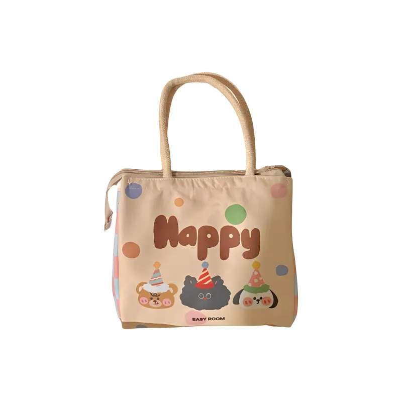 Boniu Fabric Aluminum Foil Insulation Layer Handbag Regular Women's Multicolor-4