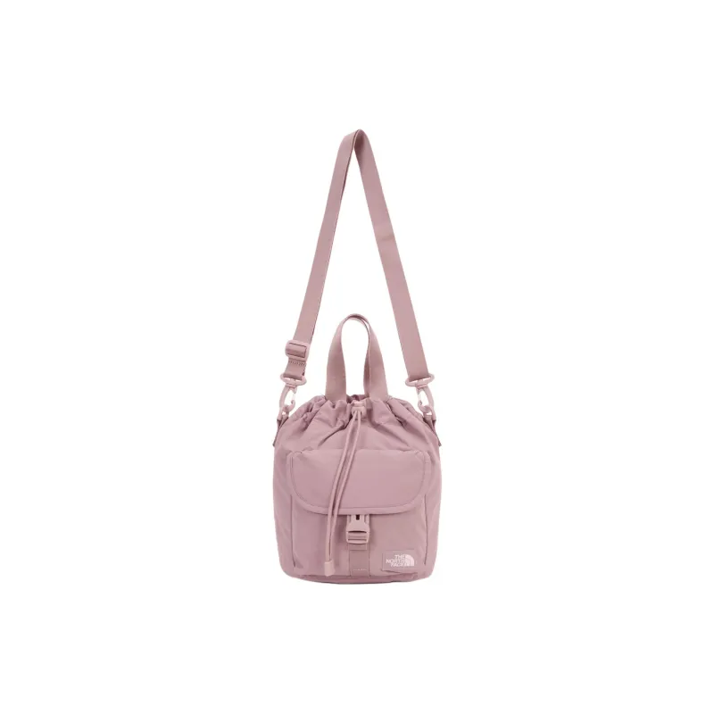 THE NORTH FACE Nylon Bucket Bag Handbag Regular Unisex Pink-0