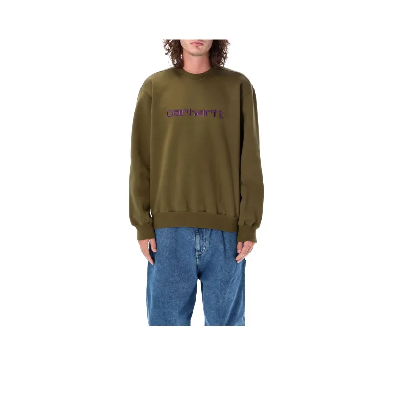 Carhartt WIP Sweatshirt Men's Brown-0