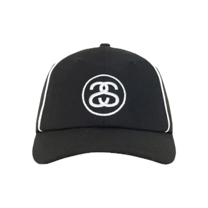 Stussy Low Profile Contrast Piping Snapback-0