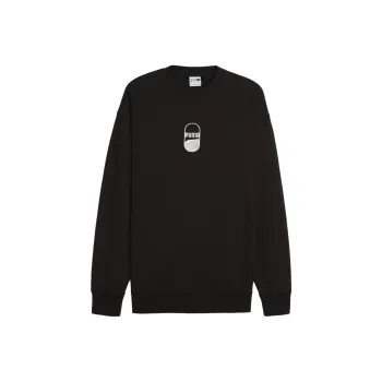 PUMA Downtown 180 Sweatshirt Unisex Black