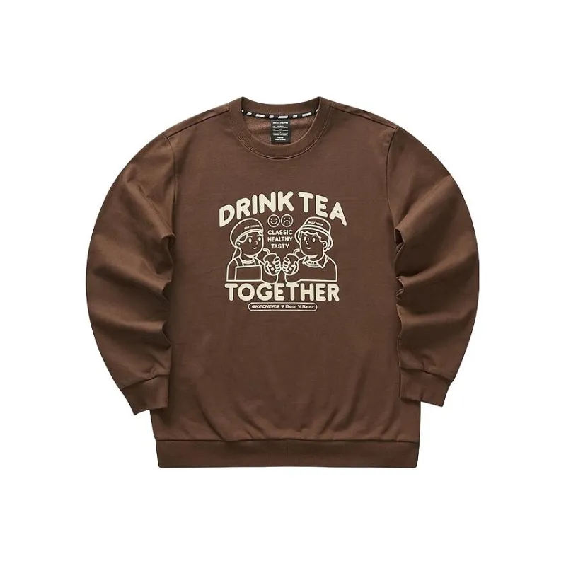 Skechers Sweatshirts Unisex Chicory Coffee Brown/03JJ-0