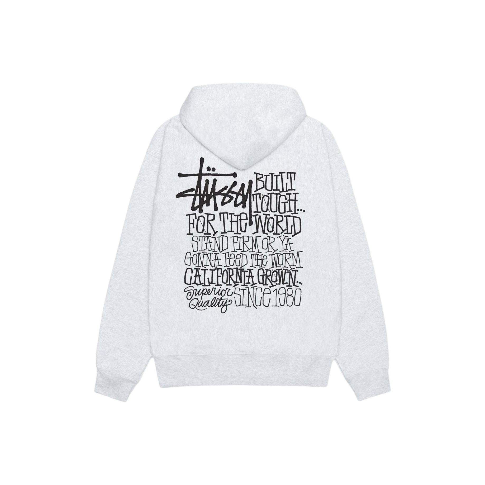 Stussy California Grown Hoodie Berry L - POIZON