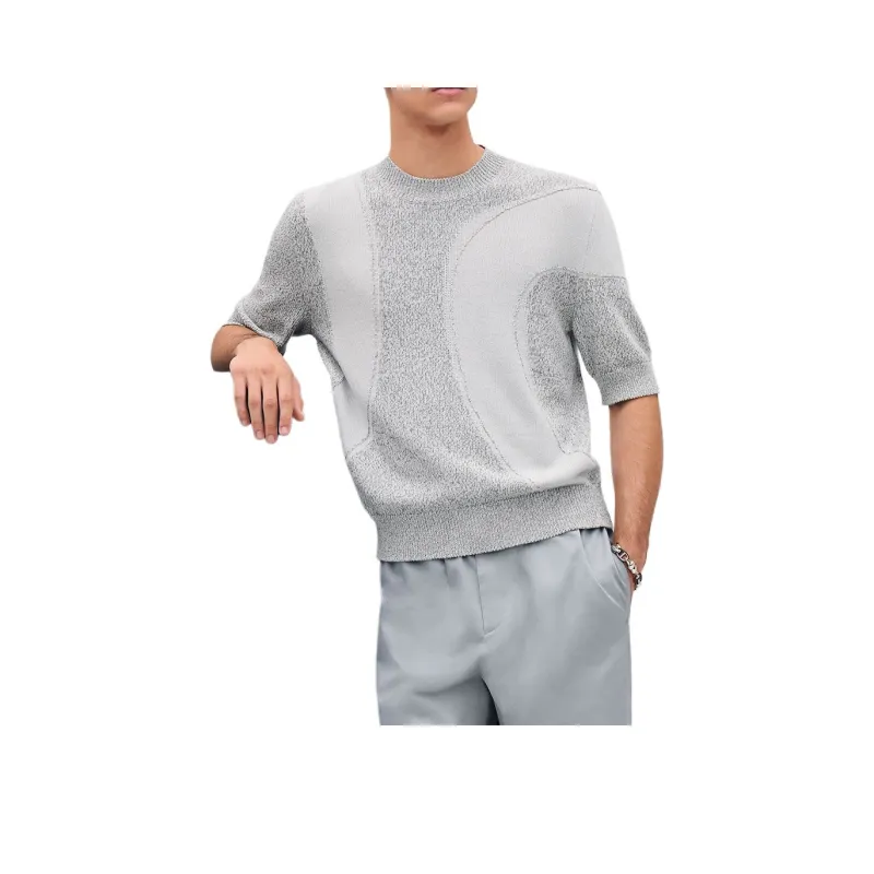 HERMES SS25 Cashmere Sweater Men's Gray-0