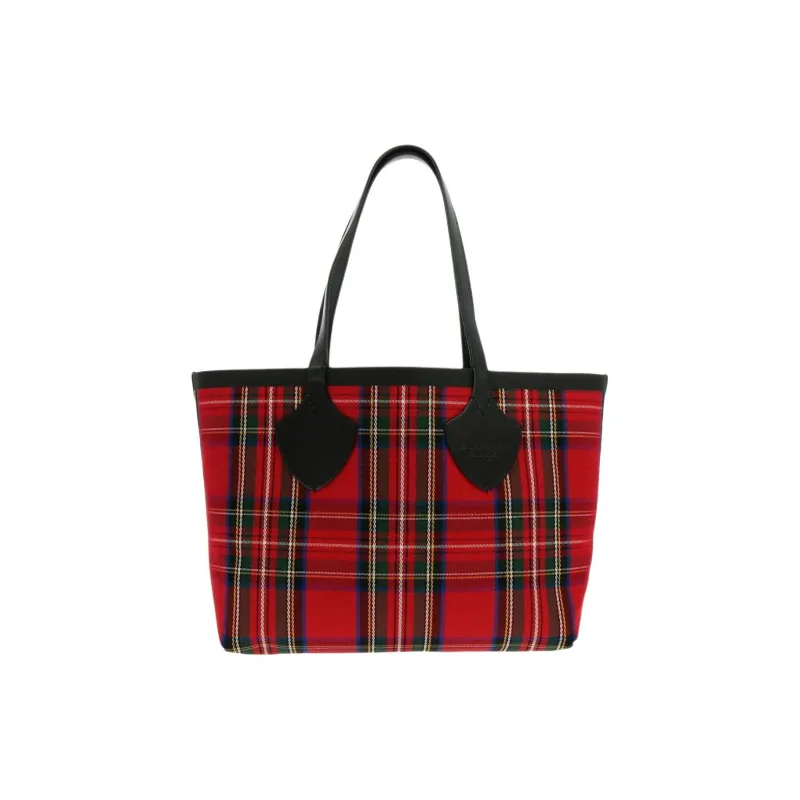 Burberry Fabric Tote Bag Shopping Bag Handbag Shoulder Bags Women's Archive Beige-1