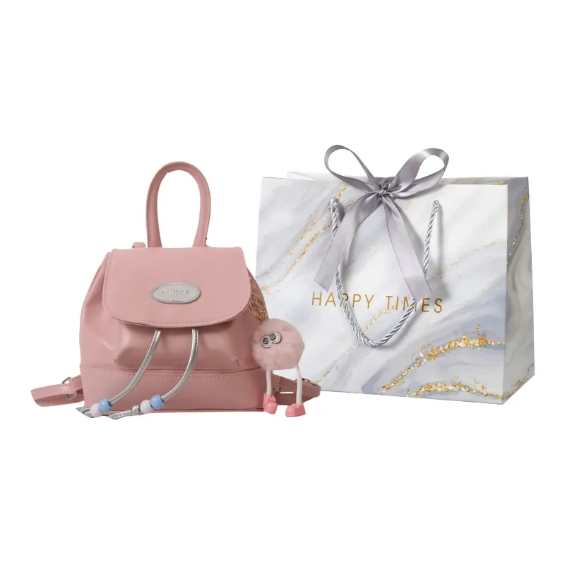 Miss Angel PU Backpack Medium Size Women's Multicolor-12