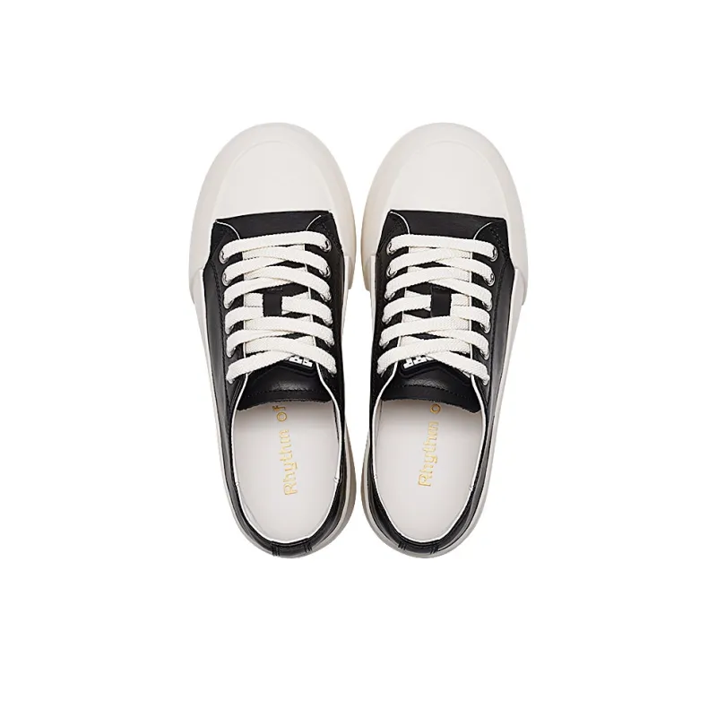 RHYTHM OF JOY Height Increasing Low-Top Skateboard Shoes Women's-7