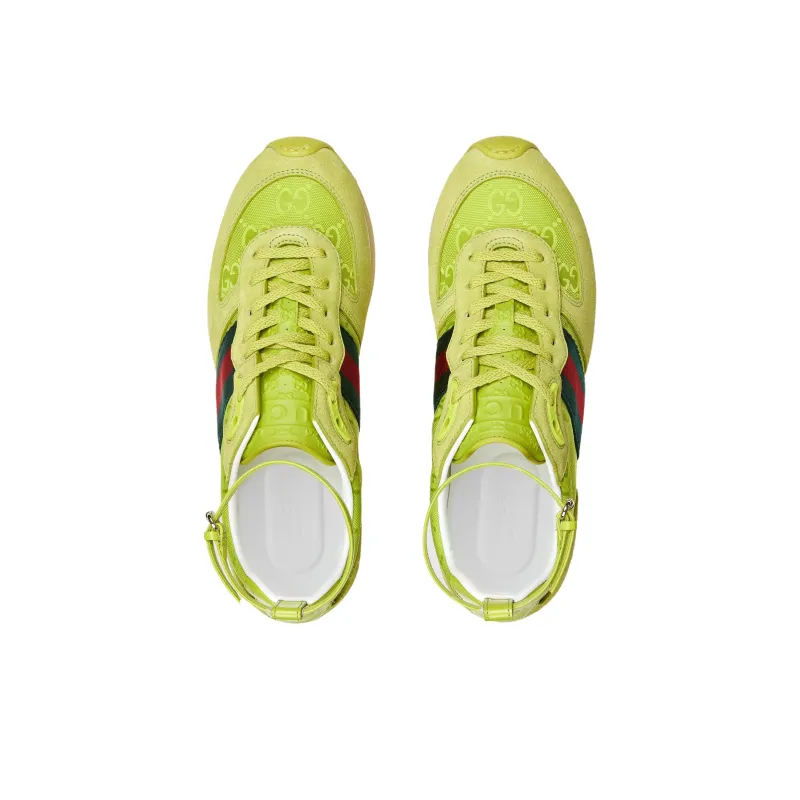 GUCCI Re Motion Low Top Casual Shoes Women's Green-3