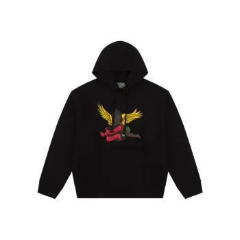 Denim Tears Black Cherub Series Sweatshirts Unisex Black