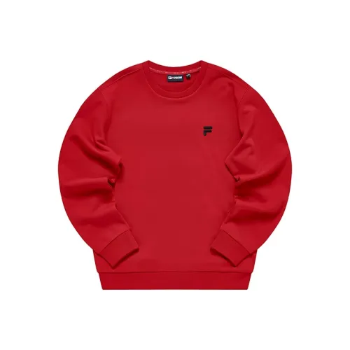 FILA FUSION CNY Fusion Sweatshirts Men Garnet Red