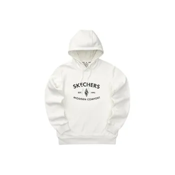 Skechers Diamond Series Sweatshirts Unisex Marshmallow White/0074