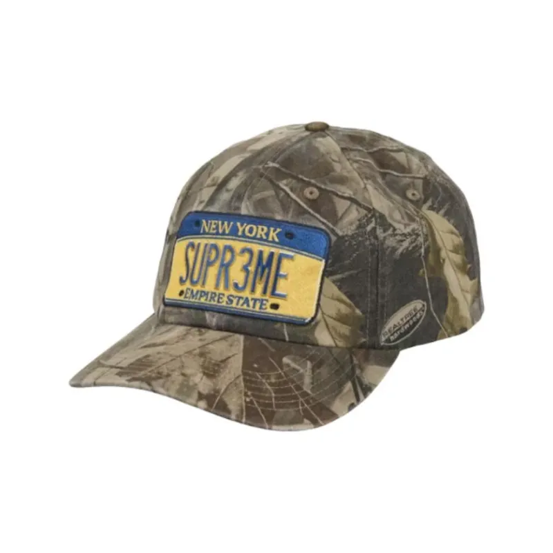 Supreme License Plate 6 Panel FW25-0