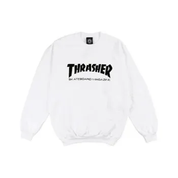 Thrasher Sweatshirts Unisex White