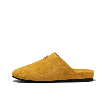BELLALILY Abrasion Resistant Slip Resistant Wrap toe Slippers Women's Earth Yellow