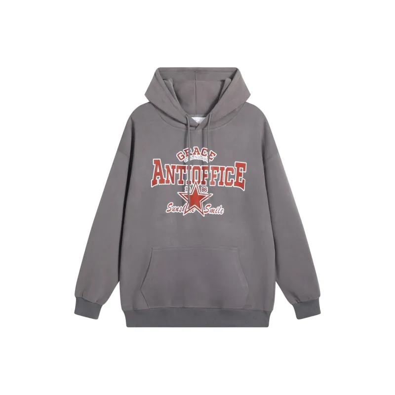 Antioffice Sweatshirt Unisex White-14