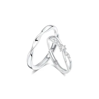 MISS TOOYA Sterling Silver Rings Unisex