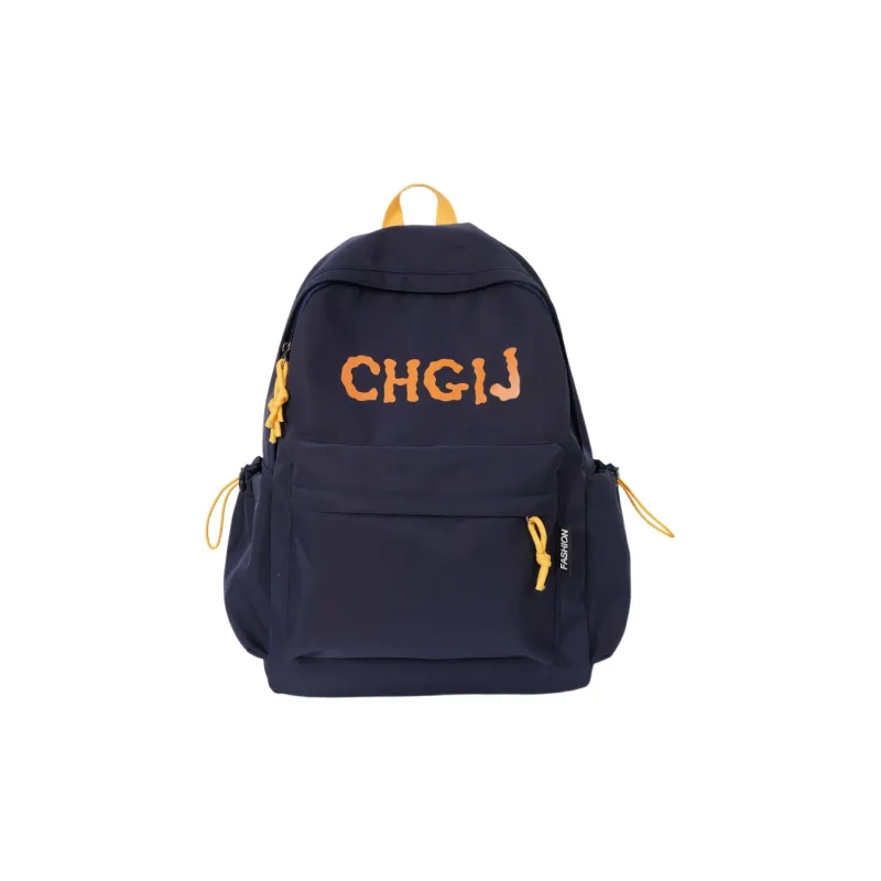 SUN EARTH &U Nylon Fabric Backpack Unisex Multicolor-2