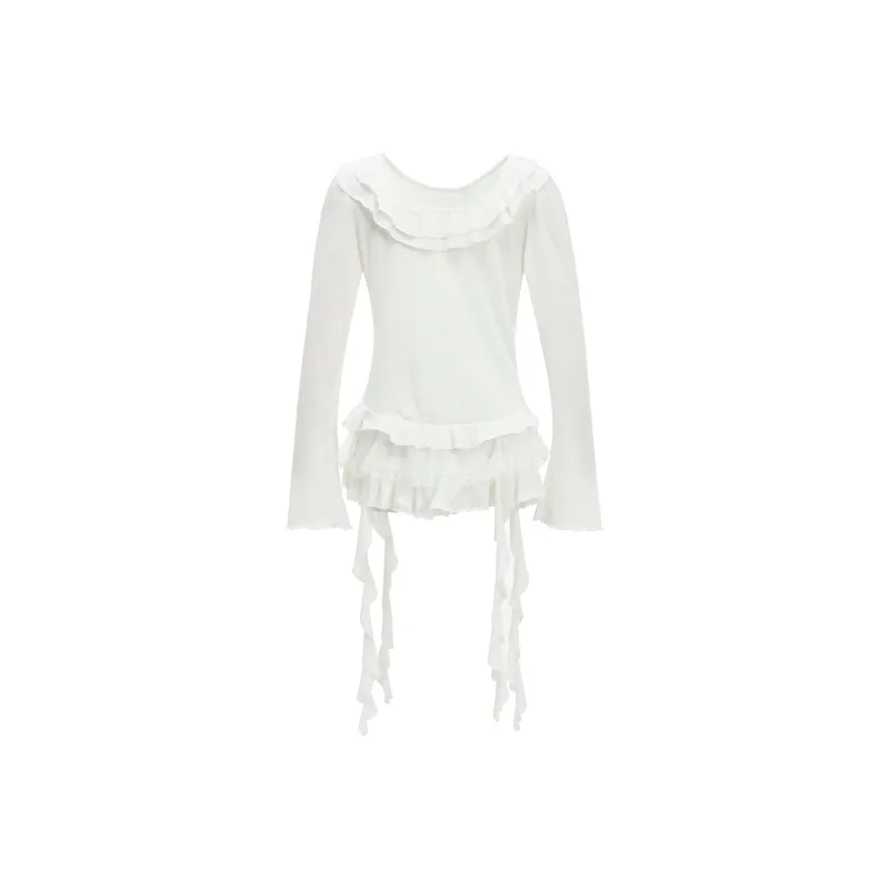 QYPRF Long Sleeved Dress Women's-5