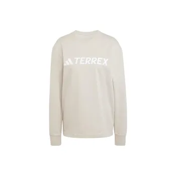 Adidas Terre XPERIOR AEROREADY T SHIRT T Shirt Unisex Light Sesame Earth Gray