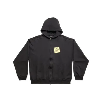 Balenciaga SS23 Sweatshirt Regular Fit Unisex Black