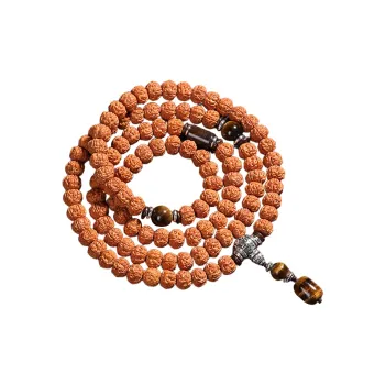 JIUHUASHAN King Kong Bodhi Seeds Bead Chain Unisex