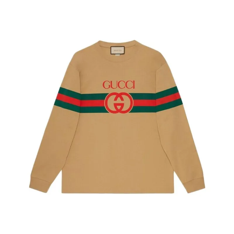 GUCCI Sweatshirts Men Yellow-0