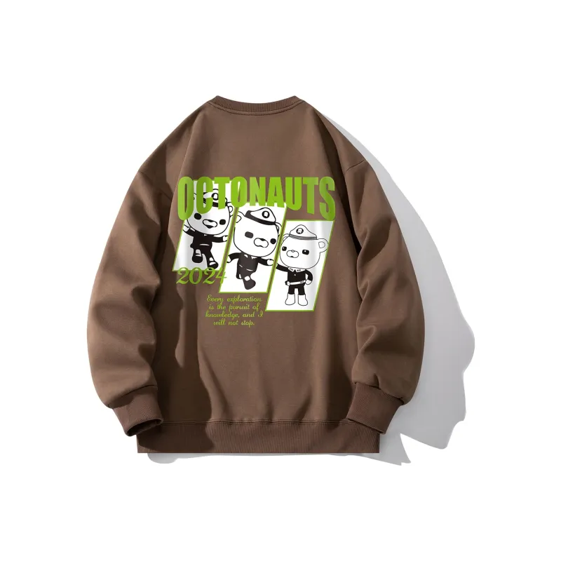 Small Columns Under The Sea Sweatshirt Unisex-8