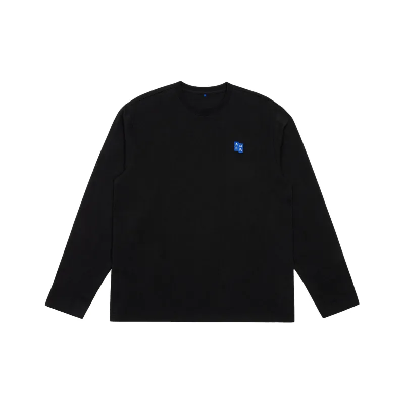 ADER ERROR Tetris appliqué Cotton T shirt-0