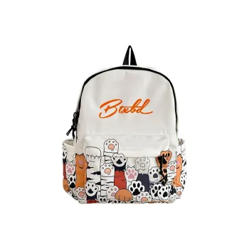 MINIPUDING Nylon Backpack Women's Multicolor
