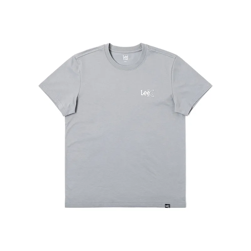 Lee T Shirts Men Lime Gray-0