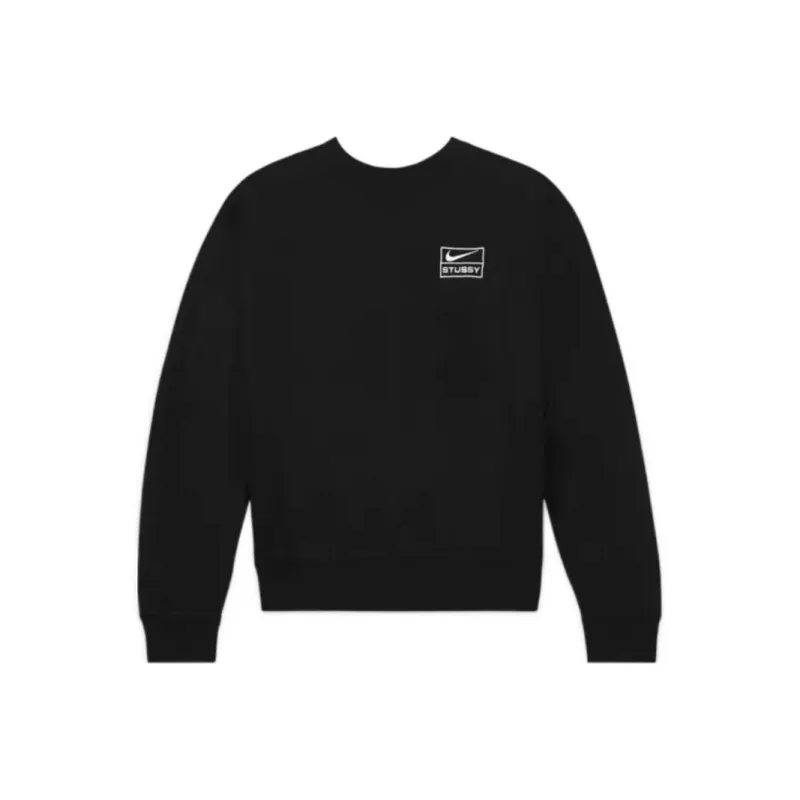 Nike X Stussy Wash Crew Fleece-0