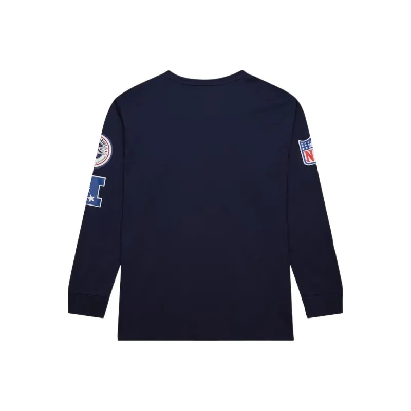Mitchell & Ness x NFL T Shirt Men's Marine Blue-1